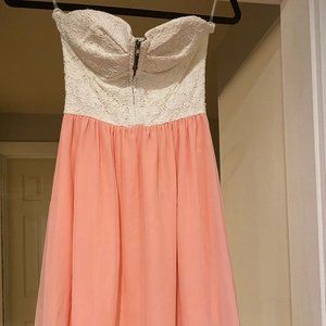 Small Blush Pink Dress for Weddings/Graduation